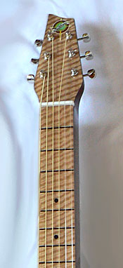 Red Guitar Neck